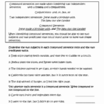 49 Compound Complex Sentences Worksheet Chessmuseum Template Library