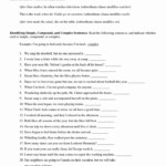 50 Compound Sentences Worksheet With Answers Chessmuseum Template