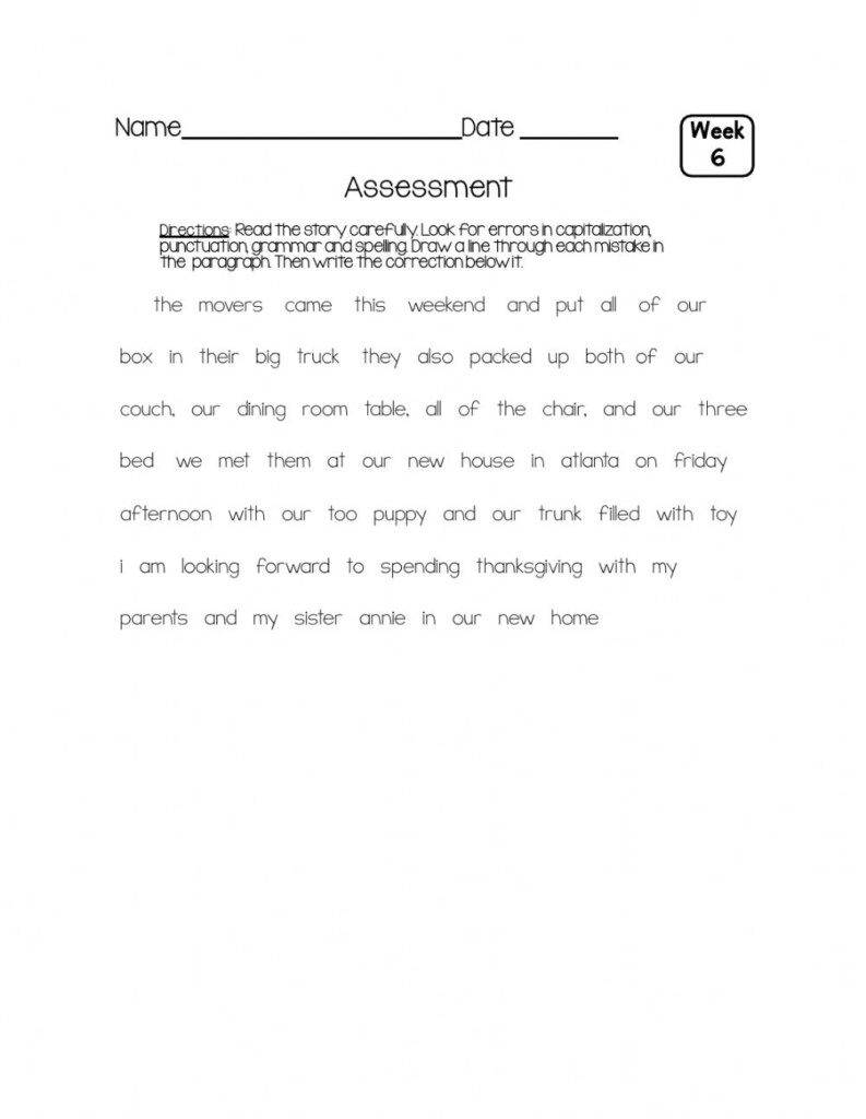 5th Grade Sentence Structure Worksheets With Answer Key Pdf Kiddo 