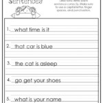 Buy 10 Printable Correct The Sentences Worksheets 1st 2nd Grade Online
