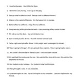 Combining Sentences Worksheet High School Worksheet For Kindergarten