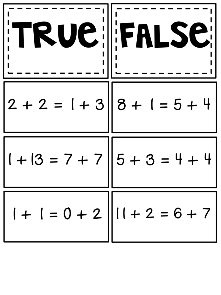  Comparing Number Sentences Worksheets Free Download Gambr co