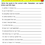 Complete The Sentence Worksheet