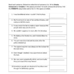 Compound And Complex Sentences Worksheet