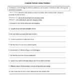 Compound Predicates Commas Worksheet Punctuation Worksheets English