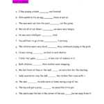 Conjunctions Joining Sentences Worksheet