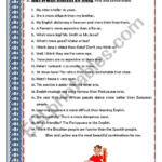 CORRECTING MISTAKES Worksheet Ejercicios De Ingles Ejercicios Ingles