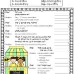 Crafting Connections Worksheet Wednesday Types Of Sentences