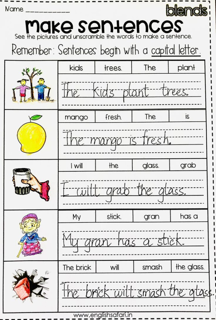  Digraph Sentence Worksheets Free Download Qstion co