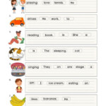 Ejercicio Online De Rearrange Sentences