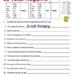 English Negative Sentences Worksheet 3 Grade 2 Estudynotes Using The