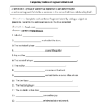 Englishlinx Sentence Fragments Worksheets Sentence Fragments