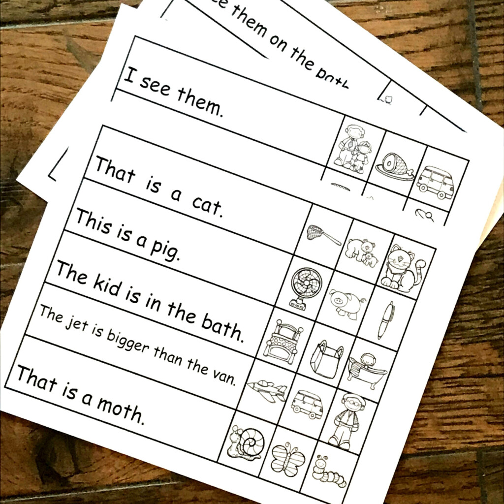 FREE TH Worksheets Reading Th Words In A Sentence