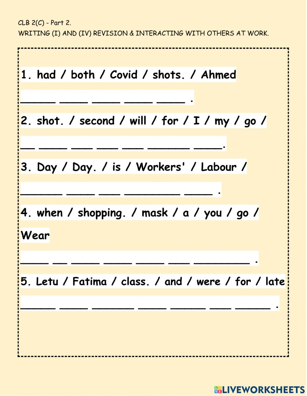 Grade 1 Jumbled Sentences Worksheet K5 Learning Jumbled Sentences 