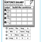 Grade 3 Grammar Topic 35 Sentence Building Worksheets Grade 3 Grammar