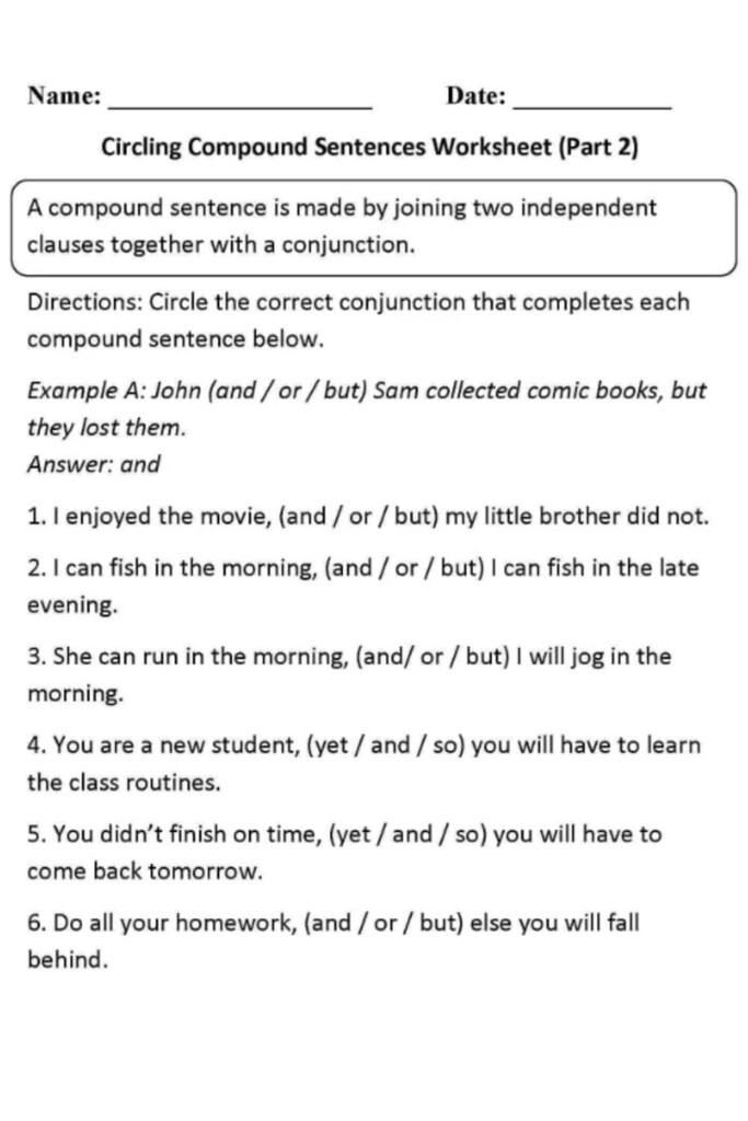 How To Use A Worksheet With Answers For Sentence Fragments And Run ons 