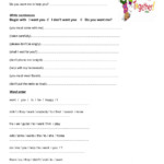 Infinitive Sentences Worksheet