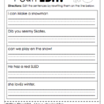 January Printables First Grade Literacy And Math Picture Writing