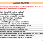 Jumbled Sentences Worksheet For 1st 2nd Grade Lesson Class 2nd