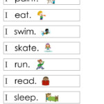 Kindergarten Sight Word Sentences Kindergarten