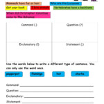 Kinds Of Sentences Exercise