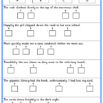 Labelling Parts Of A Sentence KS2 SPAG Test Practice Classroom Secrets