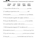 Long Vowels Sentences Worksheet By Teach Simple