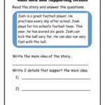 Main Idea With Supporting Details Worksheet In 2022 Main Idea