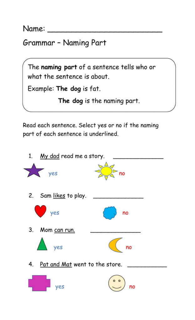  Naming And Telling Worksheets Free Download Goodimg co