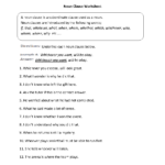 Noun Clauses Worksheet With Answers Pdf Australian Examples Step by