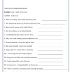 Prepositional Phrase Worksheet With Answers