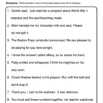 Quotation Mark Worksheets K5 Learning Commas And Quotation Marks