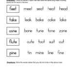 Rhyming Worksheets Have Fun Teaching