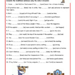 Second Conditional Worksheet Pdf Free Download Gambr co