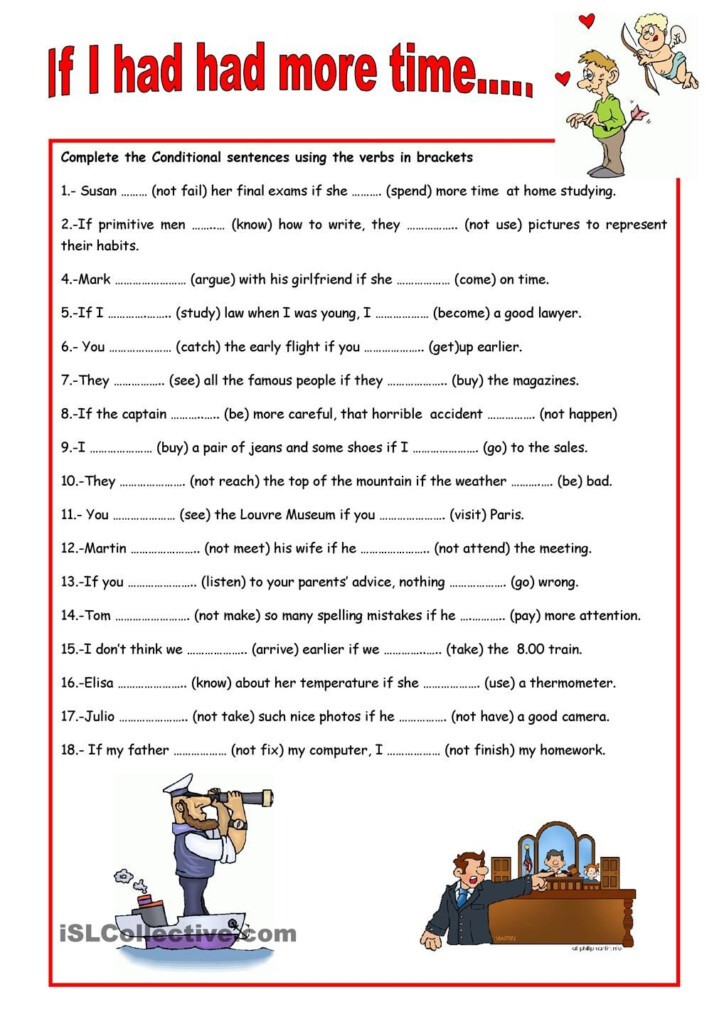  Second Conditional Worksheet Pdf Free Download Gambr co