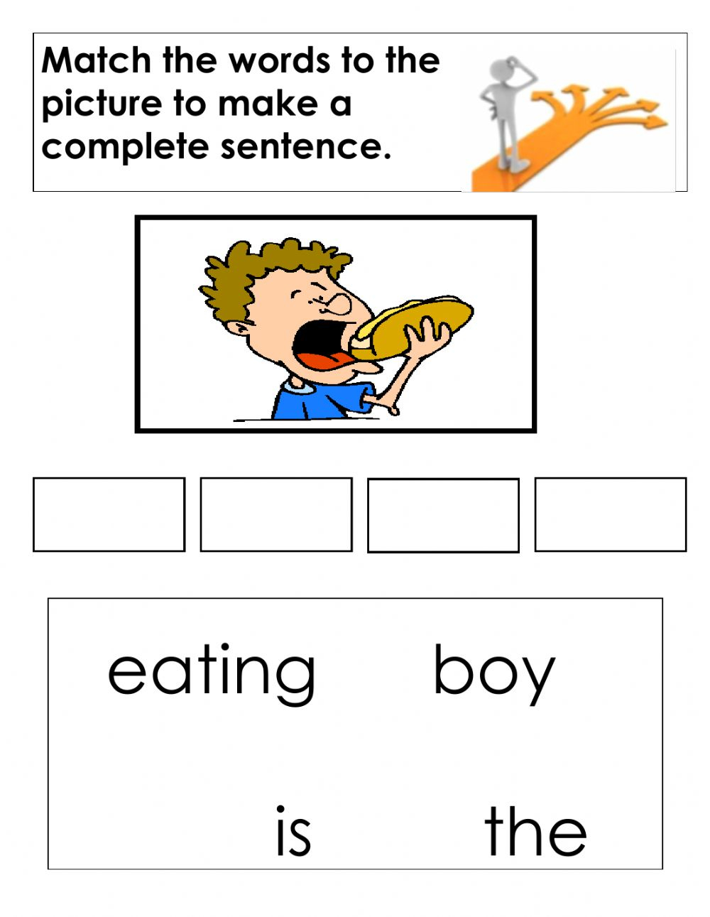 Sentence Formation Worksheet