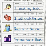 Sentence Maker Worksheet For Kids Printable Tripmart