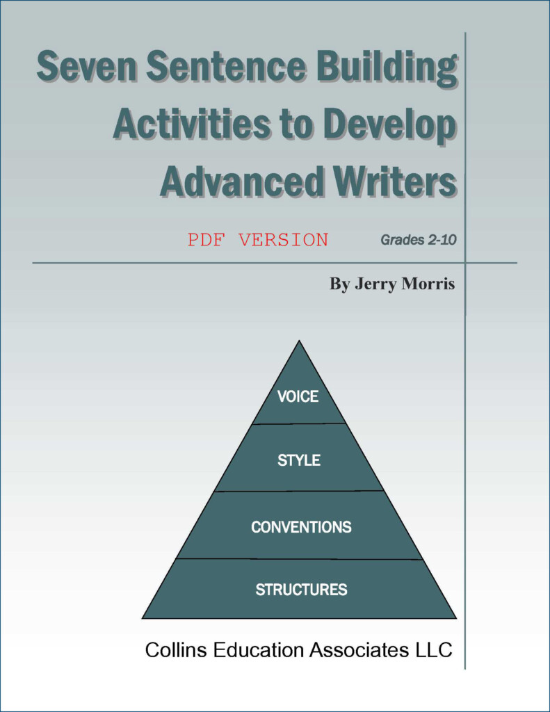 Seven Sentence Building Activities To Develop Advanced Writers PDF 