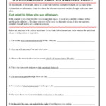 Subordinate Clauses Worksheet With Answers Pdf Independent And