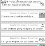 Write Check Rewrite Worksheets 99Worksheets