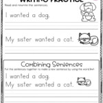 Writing Complete Sentences Worksheets 1st Grade Worksheeta