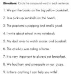 12 2nd Grade Compound Words Worksheets Worksheeto