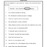 15 Nouns And Verbs Worksheets Sentences Worksheeto