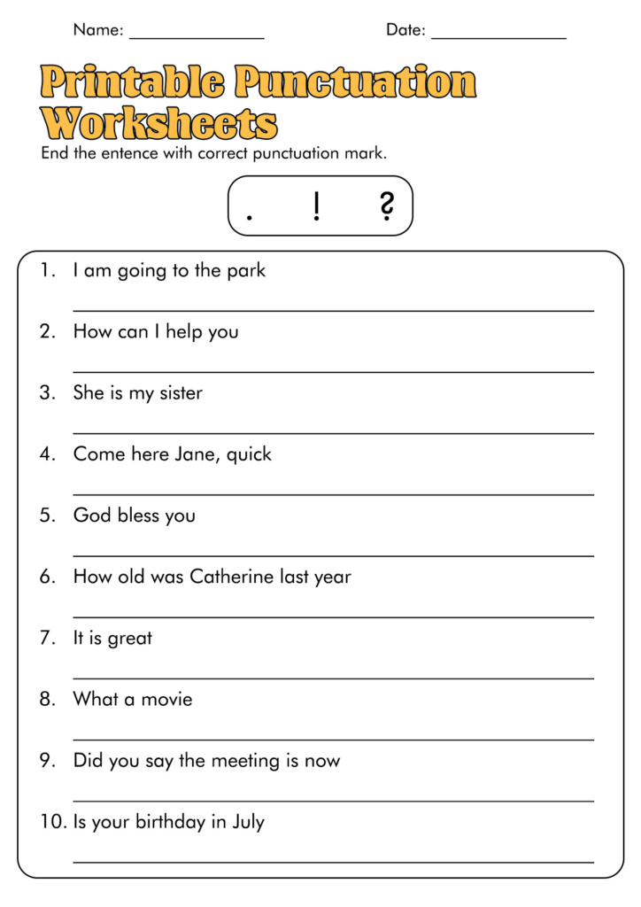 17 Comma Practice Worksheets Free PDF At Worksheeto