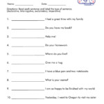 18 4 Types Of Sentences Worksheets Free PDF At Worksheeto