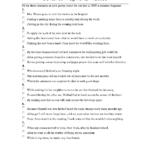 18 Sentence Fragment Worksheet With Answers Worksheeto