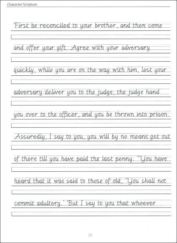 2 Cursive Writing Worksheet Sentences