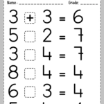 20 Addition And Subtraction Worksheets For Kindergarten Coo Worksheets