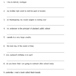 2nd Grade Punctuation Worksheet