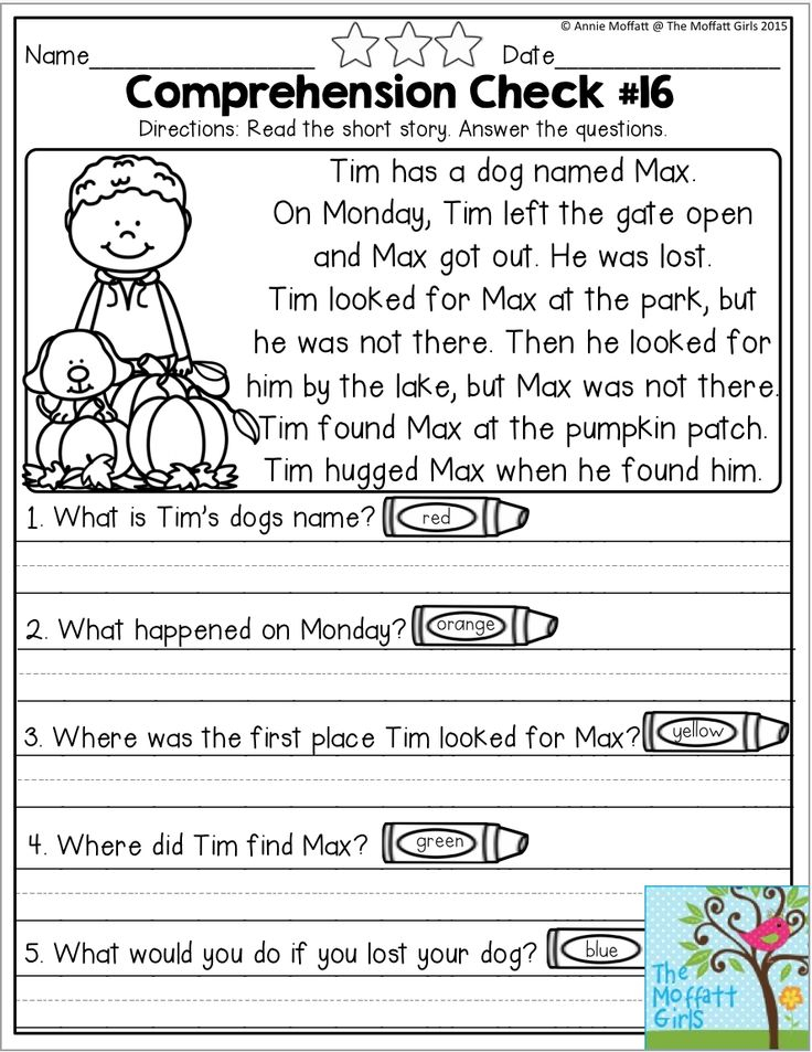 2Nd Grade Reading And Writing Worksheets